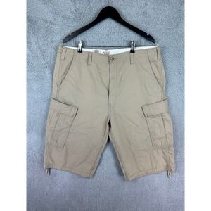 Levi's Workwear Cargo Shorts 38 Men's Khaki Utility Outdoor Comfort New